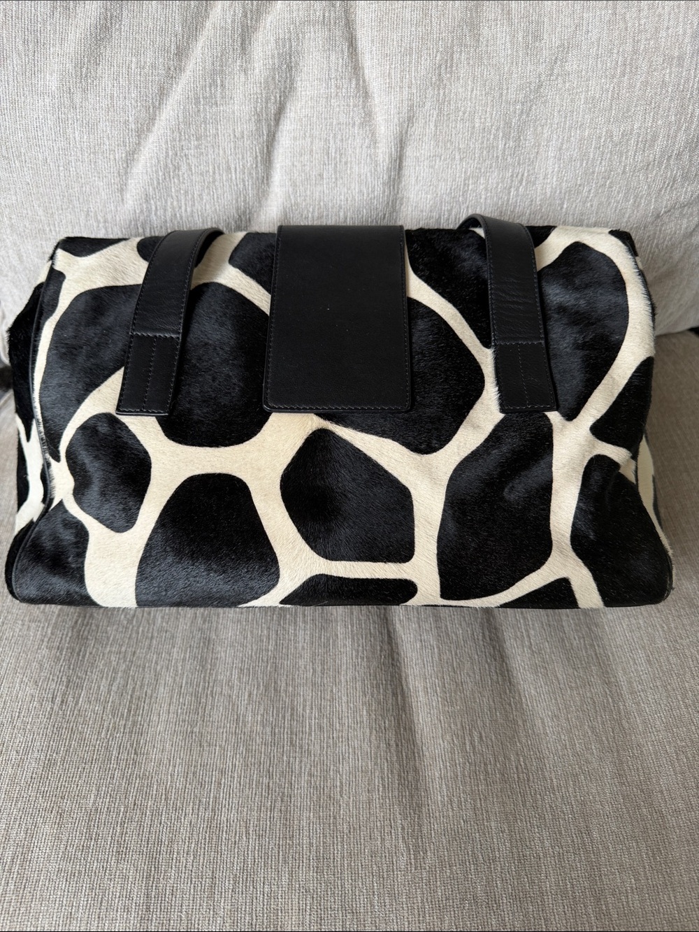 Tiffany & Co. Black and White Ponyhair Shoulder Bag - Picture 4 of 15